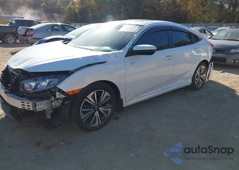 2018 Honda Civic Ex-L из США, поврежденный, VIN JHMFC1F77JX035573